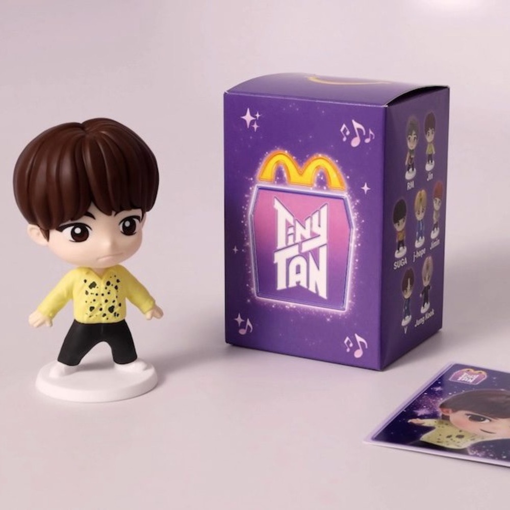 Mcdonalds X BTS Tiny Tan Happy Meal Toy - Jin - NIB NWT